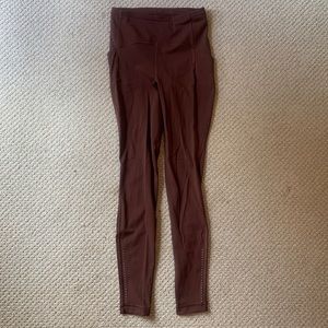 Lululemon Swift Speed Legging 28” in brown earth